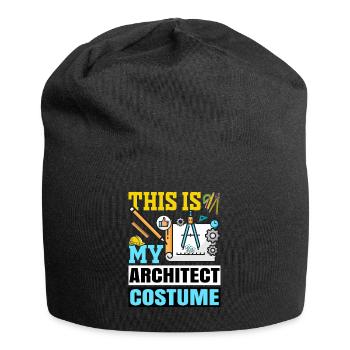 Architekt - Jersey-Beanie - Schwarz - Vorne