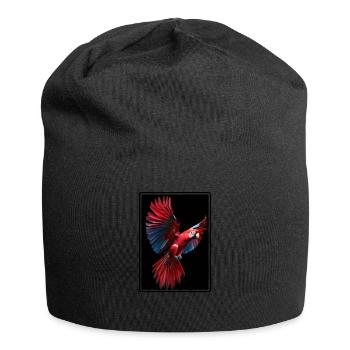 Perroquet Perroquet Perroquet - Bonnet en jersey - noir - Devant