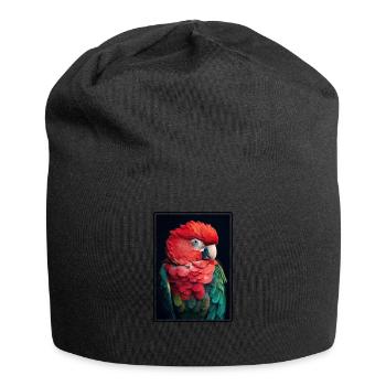 Perroquet Perroquet Perroquet - Bonnet en jersey - noir - Devant