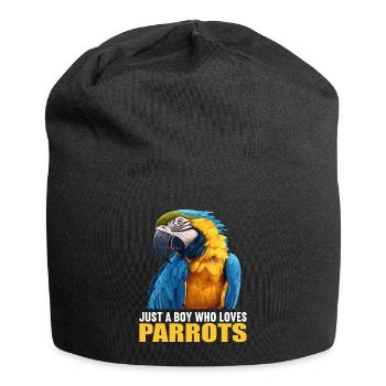 Perroquet Perroquet Perroquet - Bonnet en jersey - noir - Devant