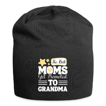 Funny Saying Grandma Promotion - Jersey Beanie - black - Front