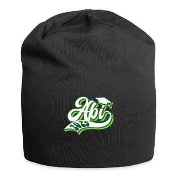 ABITUR 2025 ABI Geschafft Abiturient Lustiges - Jersey-Beanie - Schwarz - Vorne