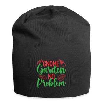 Nain de jardin Costume Gnome Garden Pas de problème - Bonnet en jersey - noir - Devant