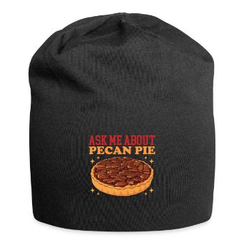 Tarte aux pacanes Tarte aux pacanes Cadeau - Bonnet en jersey - noir - Devant