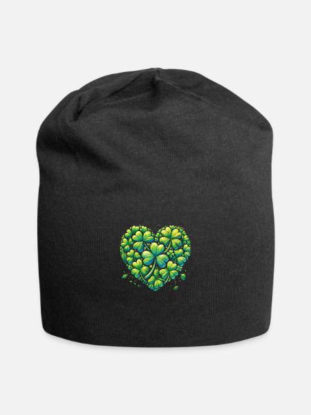 Lasst Die Shenanigans Den St. Patrick's Day - Jersey-Beanie - Schwarz