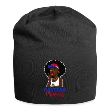 Haiti Haitianer Karibik Urlaub - Jersey-Beanie - Schwarz - Vorne