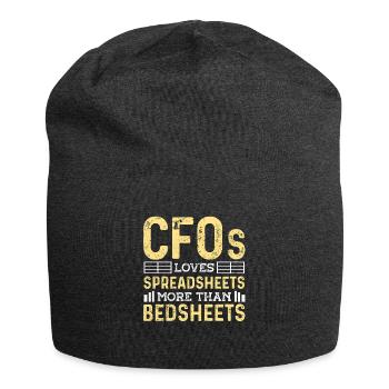 Lustiger Zitat Steuerberater Unternehmer - Jersey-Beanie - Anthrazit - Vorne