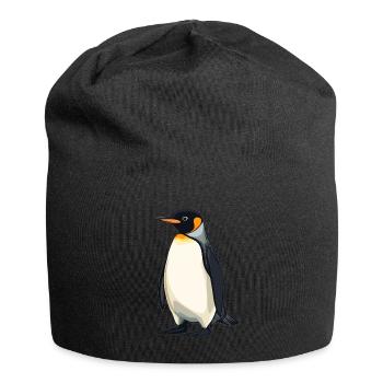 Pinguine Pinguin - Jersey-Beanie - Schwarz - Vorne