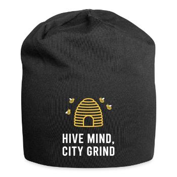 Hive Mind City Grind Design - Jersey-Beanie - Schwarz - Vorne