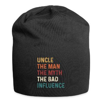 Uncle The Man The Myth The Bad Influence - Jersey-Beanie - Schwarz - Vorne