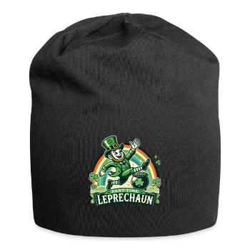 St. Patrick's Day Part-Time Leprechaun - Jersey Beanie - black - Front