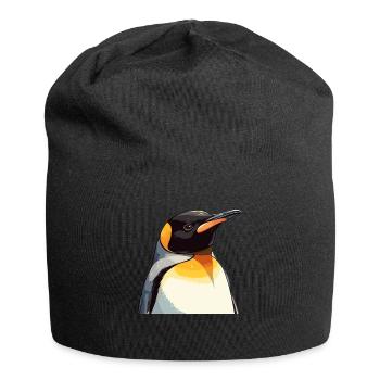 Pinguine Pinguin - Jersey-Beanie - Schwarz - Vorne