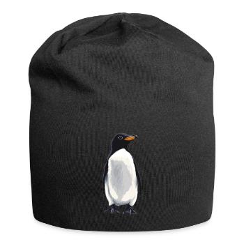 Pinguine Pinguin - Jersey-Beanie - Schwarz - Vorne