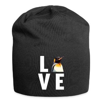 Pinguine Pinguin - Jersey-Beanie - Schwarz - Vorne