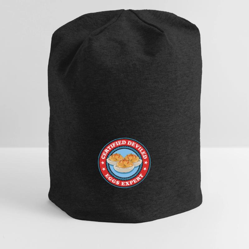 Stuffed Eggs Expert Deviled Eggs Gift Jersey Beanie