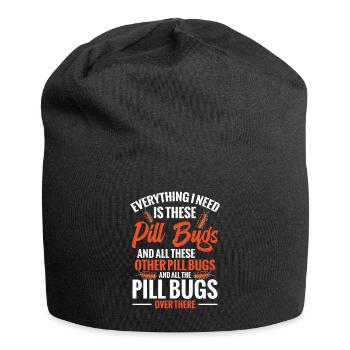 Tout ce dont j’ai besoin, ce sont ces erreurs de pilule - Bonnet en jersey - noir - Devant