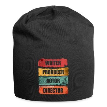 Scahuspieler, Autor, Produzent, Regisseur, - Jersey-Beanie - Schwarz - Vorne
