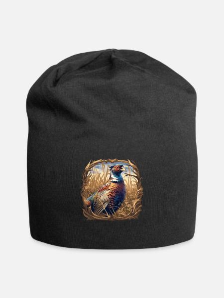 Faisans Faisan - Bonnet en jersey - noir