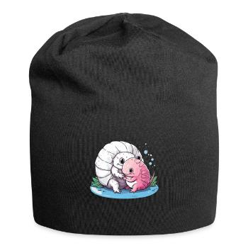 Alle Coolen Leute Züchten Winzige Dinosaurier - Jersey-Beanie - Schwarz - Vorne