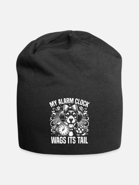 Cadeaux de maman chien pour femmes - Bonnet en jersey - noir