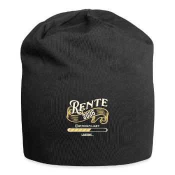 Rentner 2026 Rente Ruhestand lädt Geschenk - Jersey-Beanie - Schwarz - Vorne