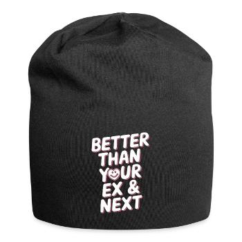 Better Than Your Ex & Next Breakup Single Party - Jersey Beanie - black - Front