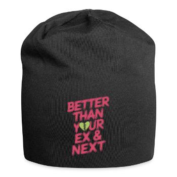 Better Than Your Ex & Next Breakup Single Party - Jersey Beanie - black - Front