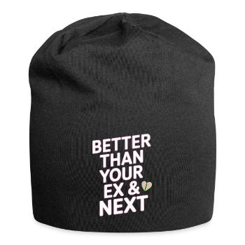 Better Than Your Ex & Next Breakup Single Party - Jersey Beanie - black - Front