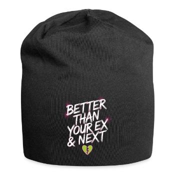 Better Than Your Ex & Next Breakup Single Party - Jersey Beanie - black - Front