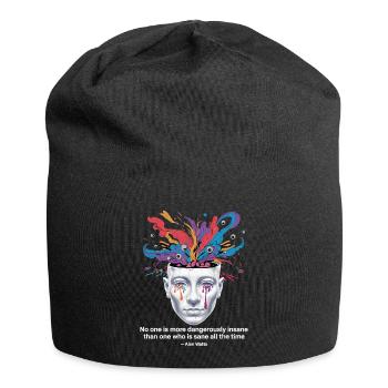 Mind Unleashed | Watts Psychedelic Insight - Jersey Beanie - black - Front