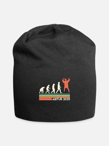 ABITUR 2025 ABI Abiturienten Lustiges Abi - Jersey-Beanie - Schwarz