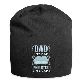 Restauratorin Polstermöbel - Jersey-Beanie - Schwarz - Vorne