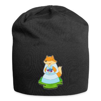 Renard Voile de mariée Mariage - Bonnet en jersey - noir - Devant