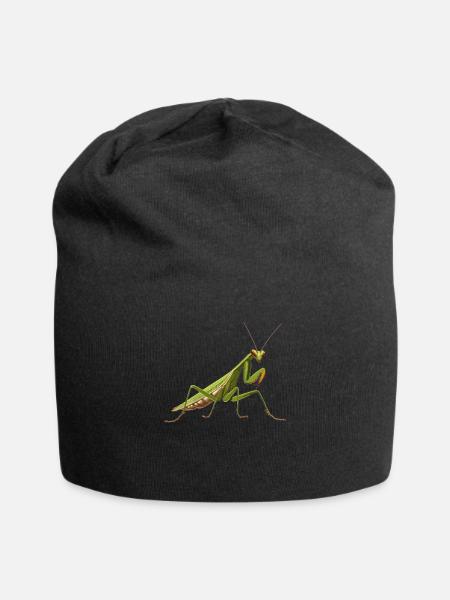 Gottesanbeterinnenen Gottesanbeterin - Jersey-Beanie - Schwarz