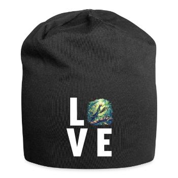 Mantes religieuses Mantes religieuses - Bonnet en jersey - noir - Devant