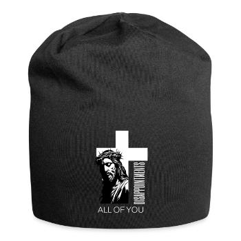 Déceptions à tous vous Humour chrétien Jésus - Bonnet en jersey - noir - Devant