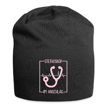 MFA Stethoscope Medical Assistant - Jersey Beanie - black - Front