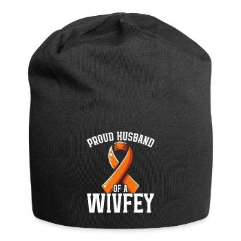 Awareness of Infertility IVF Fertilization - Jersey Beanie - black - Front