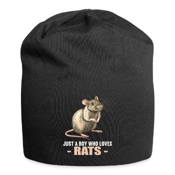 Rat Rat - Jersey Beanie - black - Front