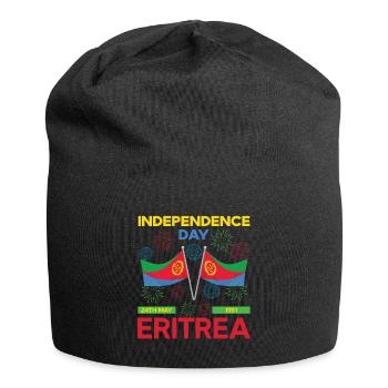 Eritrea Unabhängigkeitstag 24th May 1991 - Jersey-Beanie - Schwarz - Vorne