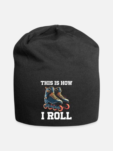 Inline Skating Rollerblading Inline Skates - Jersey-Beanie - Schwarz