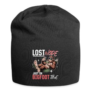 Bigfoot Sasquatch - Jersey Beanie - black - Front