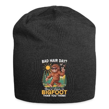 Bigfoot Sasquatch - Jersey-Beanie - Anthrazit - Vorne