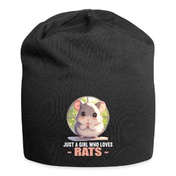 Rat Rat - Bonnet en jersey - noir - Devant
