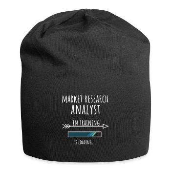 Market Research Analyst in Training Profession - Jersey Beanie - black - Front