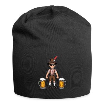 Garçon à Lederhosen Bière JGA Majorque Bavière Alcool - Bonnet en jersey - noir - Devant