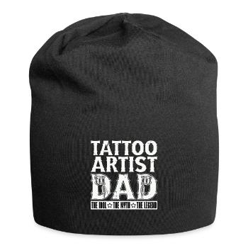 Tatoueur Papa L’Idole Le Mythe Arts du tatouage - Bonnet en jersey - noir - Devant