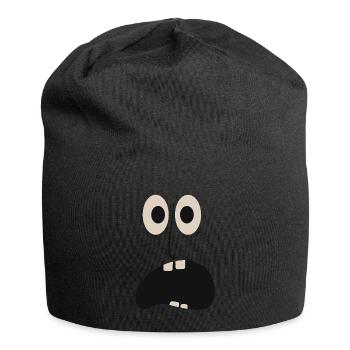 ach du Scheiße - Jersey-Beanie - Schwarz - Vorne