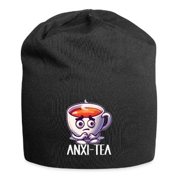 Trouble anxieux Trouble anxieux - Bonnet en jersey - noir - Devant