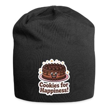 COOKIES POUR LE BONHEUR - Bonnet en jersey - noir - Devant